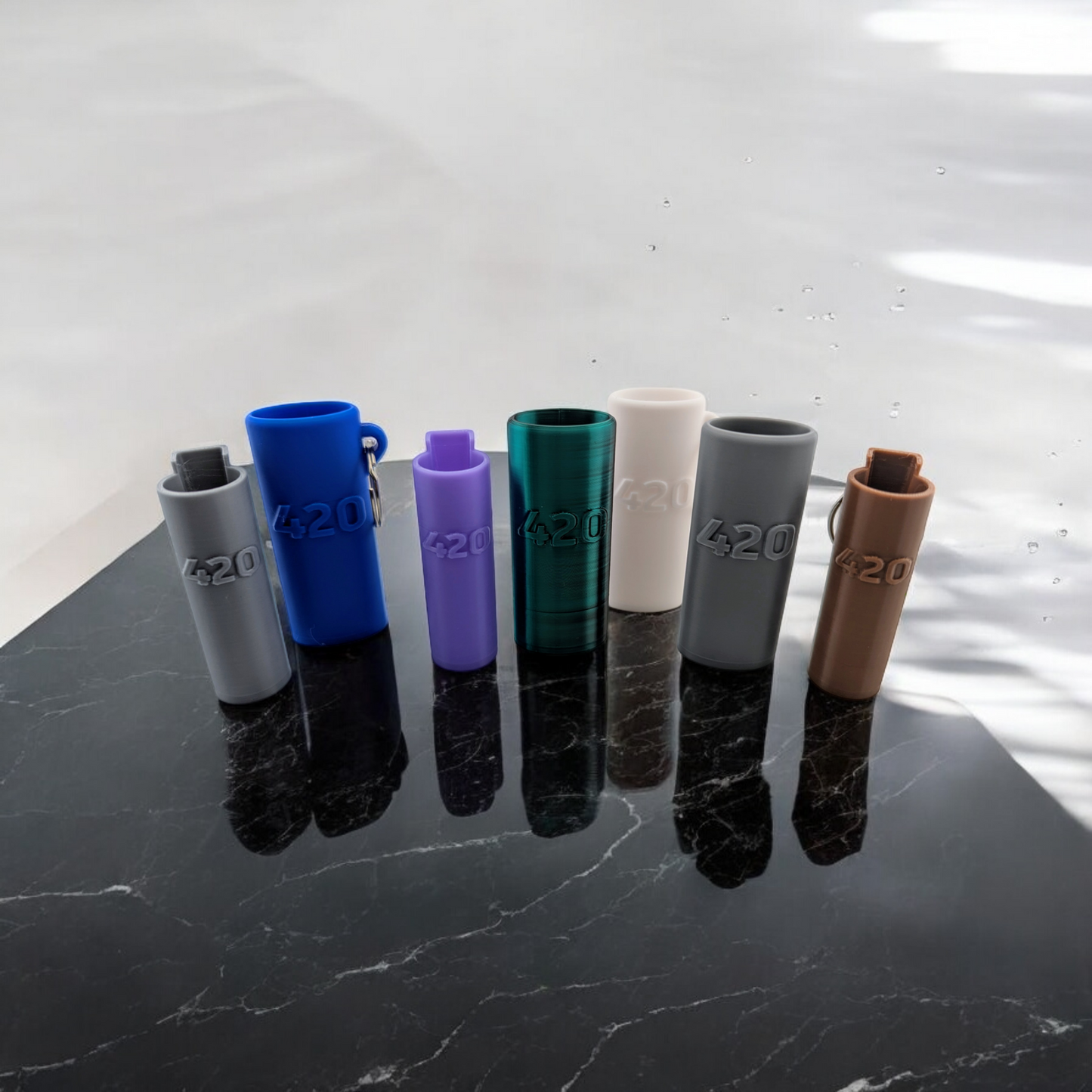 Smokers Line - "420" lighter Sleeve/Cover for Bic and Clipper Lighters