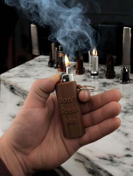 Dont Steal Me lighter Sleeve/Cover for Bic and Clipper Lighters
