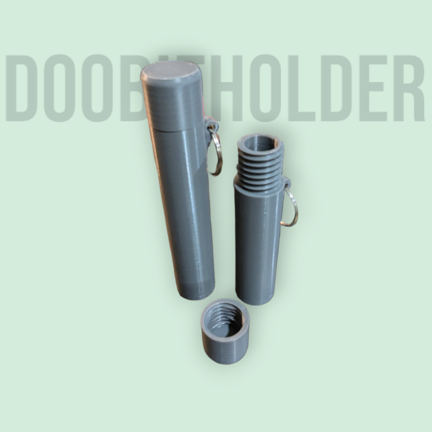 DoobTube - Safe Stash Keyring (Blank Tube)